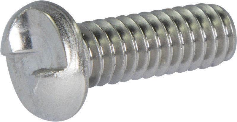 8-32 x 1/2 Tamper Resistant One Way Round Head Machine Screw 18-8 Stainless Steel