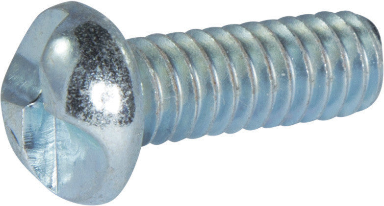 10-32 x 5/8 Tamper Resistant One Way Round Head Machine Screw Zinc