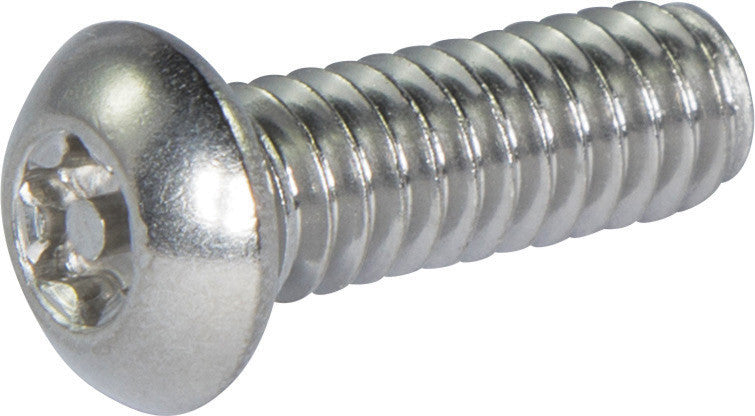 8-32 x 3/4 Tamper Resistant Torx Button Head Socket Machine Screw 18-8 Stainless Steel (T-15)