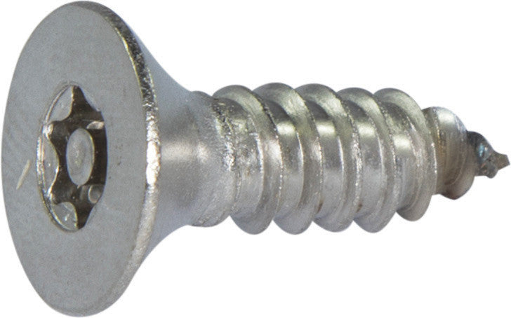 6 x 1  Tamper Resistant Torx Flat Head Sheet Metal Screw 18-8 Stainless Steel (T-15)