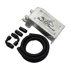 K Series 10 AN Aluminum Tucked Oil Catch Can Kit For Honda Civic EG Acura Integra DC2 K20 K24