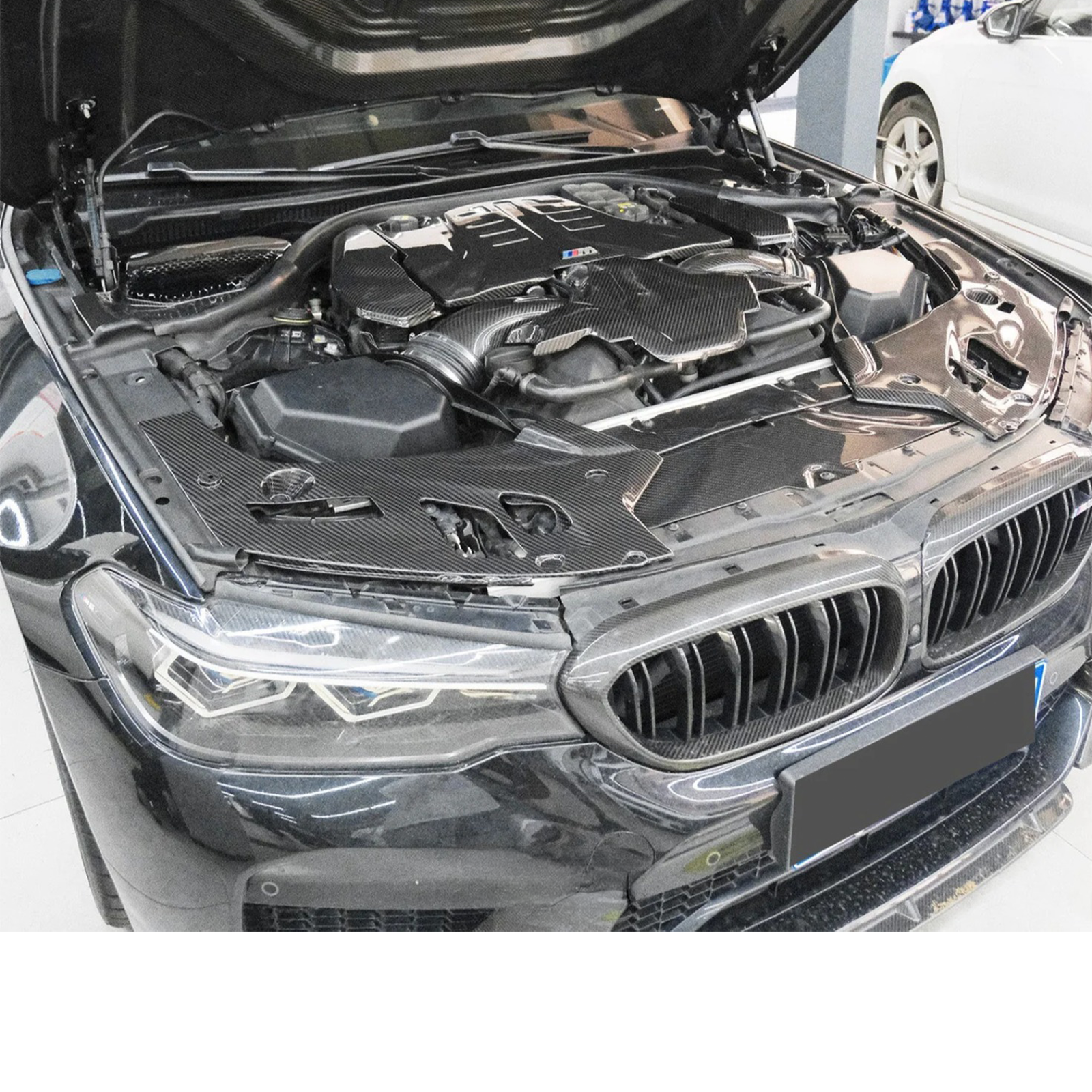 Carbon Fiber Complete Engine Bay Kit for BMW F90 M5 F91 F92 F93 M8 G30 5 Series