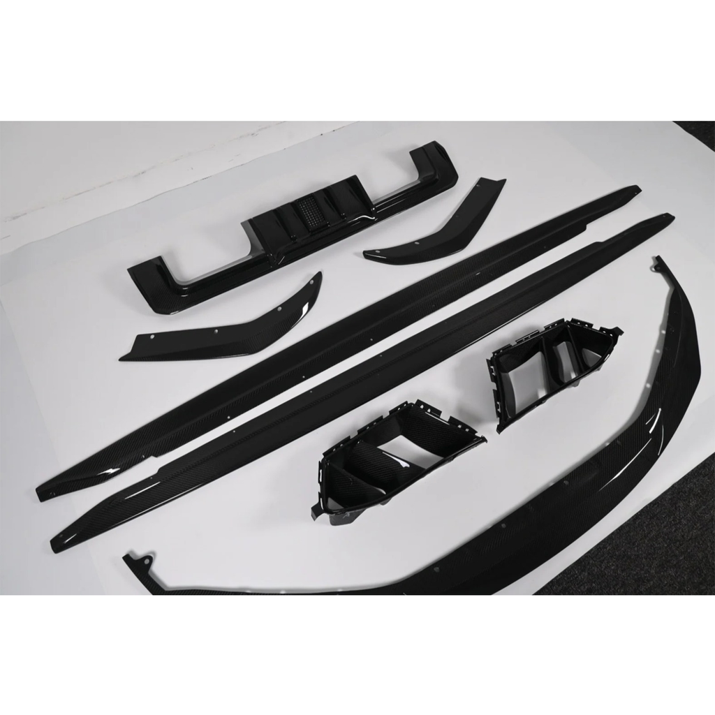 R-Style Dry Carbon Fiber Aero Dynamic Kit for BMW G80 M3