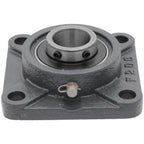 UCF206-18,  4-Bolt Flange Mounted Ball Bearing, 1.125" Bore (ID),  Insert Bearing: UC206-18,  Housing: F204