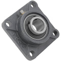 UCF206-18,  4-Bolt Flange Mounted Ball Bearing, 1.125" Bore (ID),  Insert Bearing: UC206-18,  Housing: F204