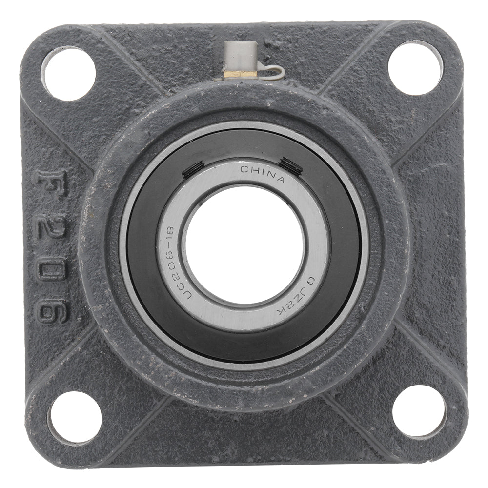 UCF206-18,  4-Bolt Flange Mounted Ball Bearing, 1.125" Bore (ID),  Insert Bearing: UC206-18,  Housing: F204
