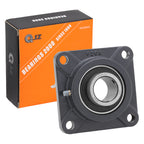 UCF208-24,  4-Bolt Flange Mounted Ball Bearing, 1.5" Bore (ID),  Insert Bearing: UC208-24,  Housing: F204