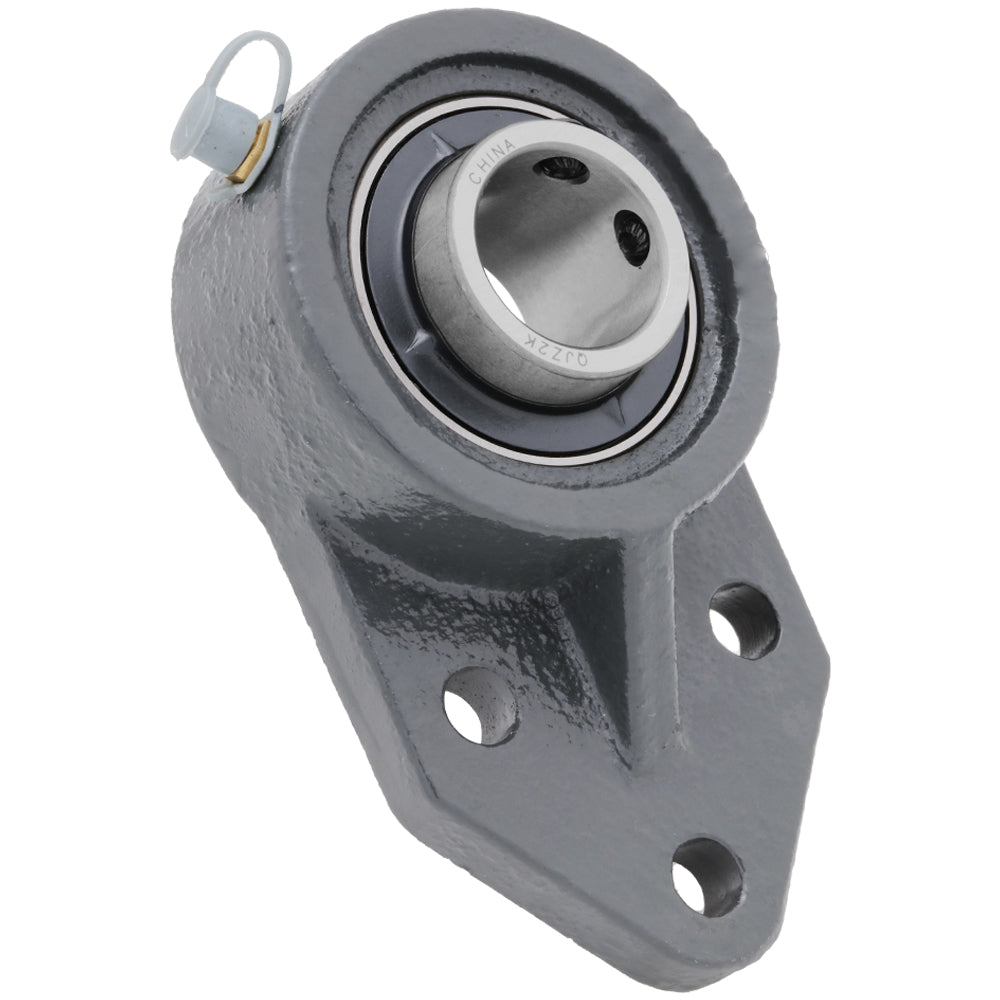 UCFB208-24 - 3-Bolt Flange Bracket Mounted Ball Bearing, 1.5"  Bore (ID),  Insert Bearing: UC208-24,  Housing: FB208