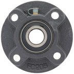 UCFC205-15, 4-Bolt Flange Mounted Ball Bearing, 0.938"Bore (ID), Insert Bearing: UC205-15, Housing: FC205