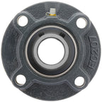 UCFC207-22, 4-Bolt Flange Mounted Ball Bearing, 1.375"Bore (ID), Insert Bearing: UC207-22, Housing: FC207
