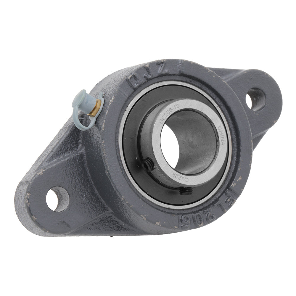 UCFL206-18 - 2-Bolt Flange Mounted Ball Bearing, Insert Bearing: UC206-18, Housing: FL206