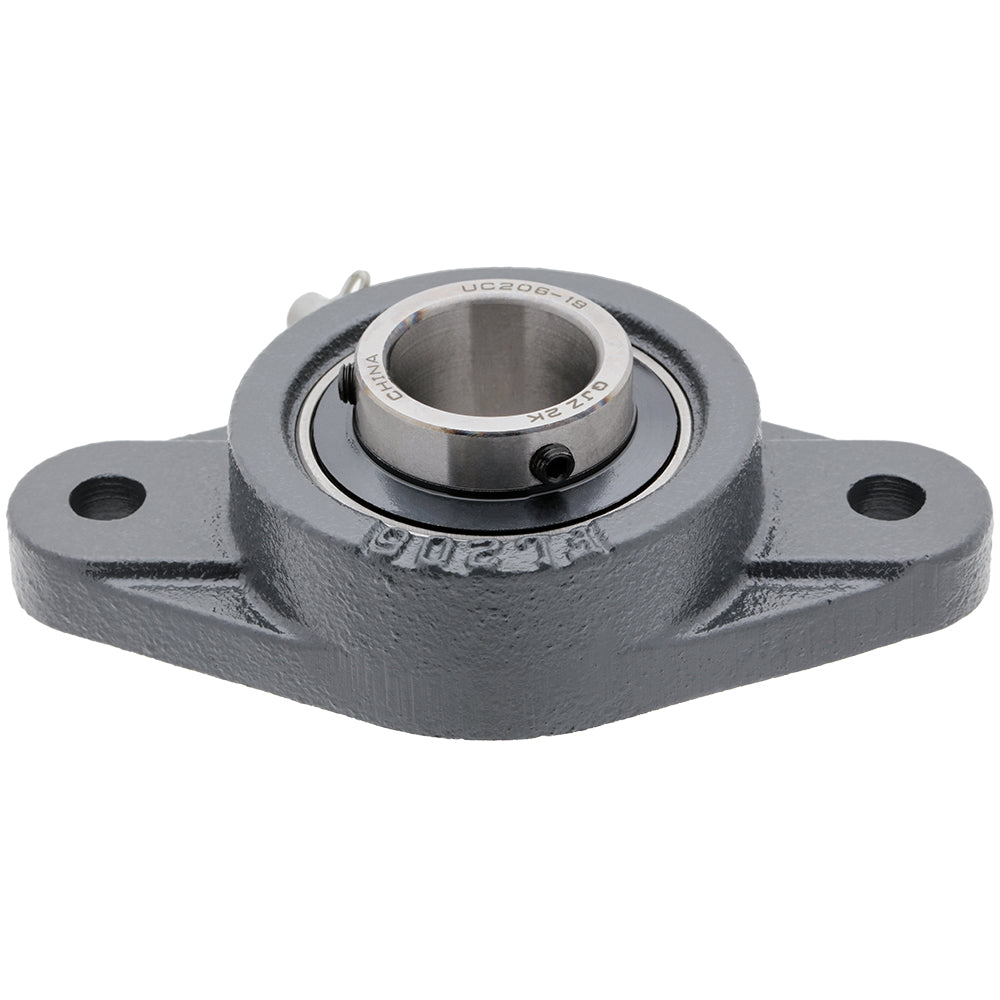 UCFL206-19 - 2-Bolt Flange Mounted Ball Bearing, Insert Bearing: UC206-19, Housing: FL206