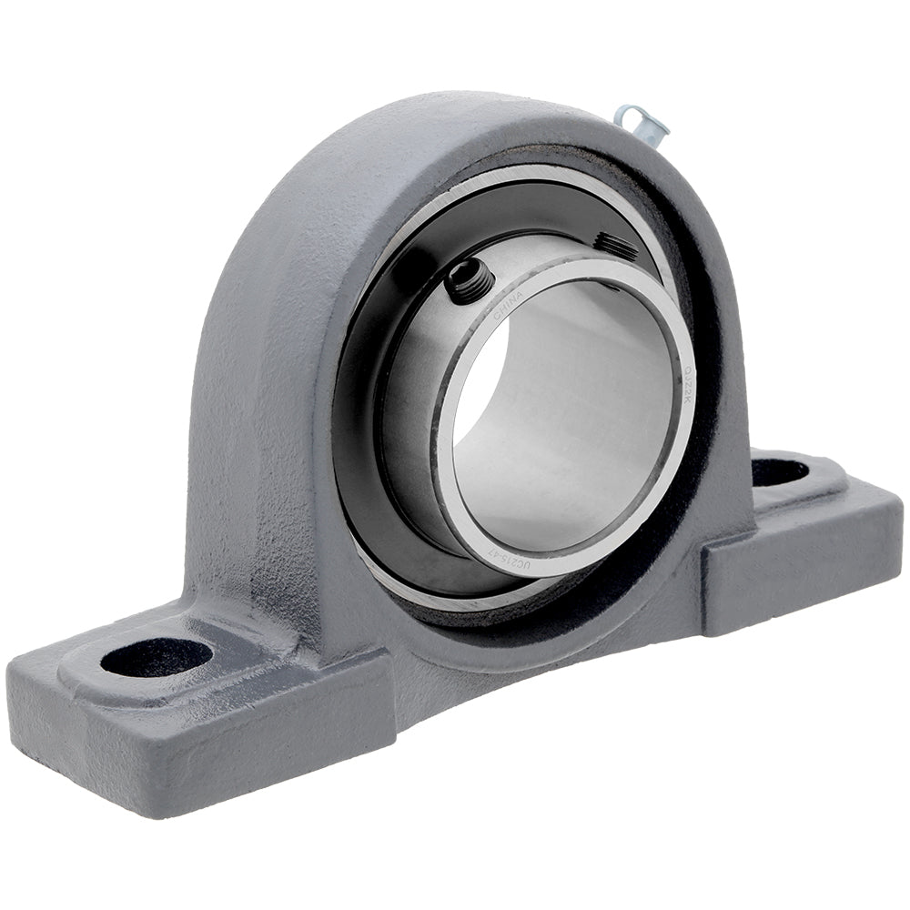 UCP207, Pillow Block Mounted Unit Bearing, 1.378 in Bore (ID), Insert Bearing: UC207, Housing: P207