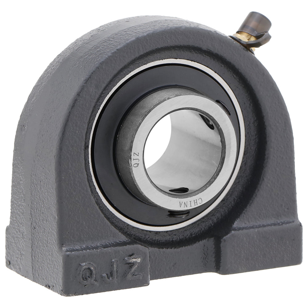 UCTB205-15 - Tapped Based Pillow Block Mounted Bearing Unit, 0.938" Bore (ID), Insert Bearing: UC205-15, Housing: TB205