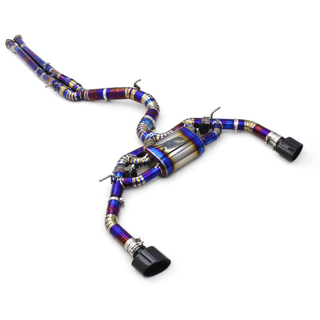 Titanium Valved Catback Exhaust System for Audi RS3 TTRS 2.5T