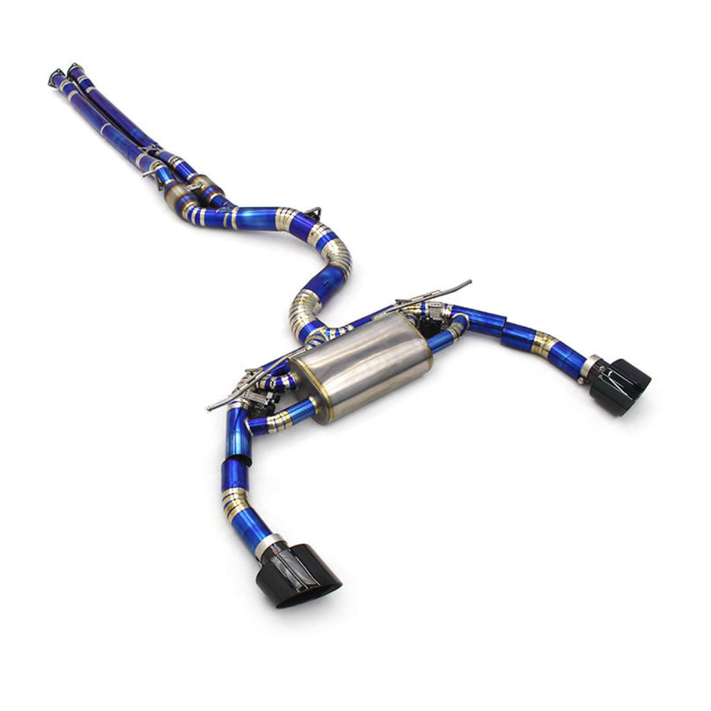 Titanium Valved Catback Exhaust System for Audi RS3 TTRS 2.5T