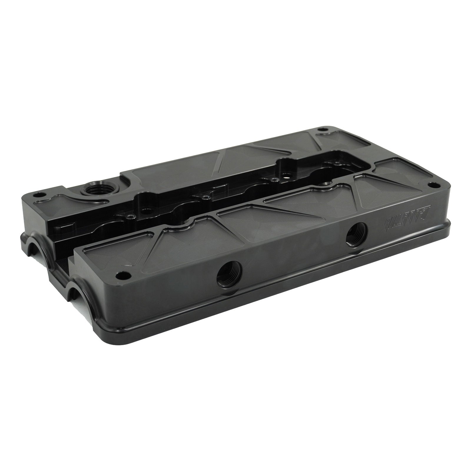 Billet B Series Vented Valve Cover Baffle B16 B18 AN10 For Honda Acura DOHC Vtec