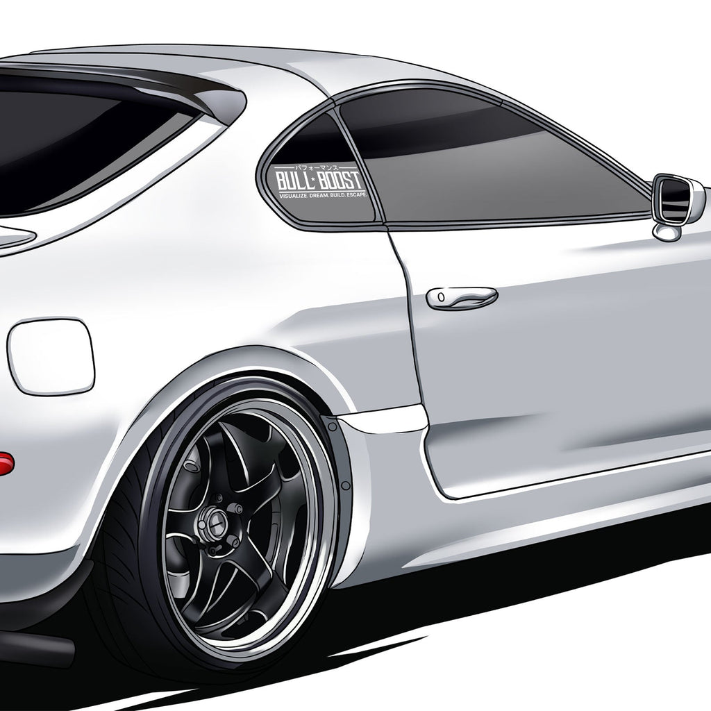 Bull Boost Visualize Vinyl Window Sticker