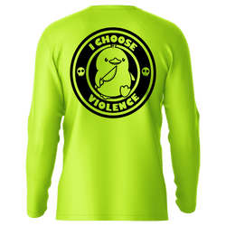 Violence - Hi-Visibility UPF 50 Long Sleeve Sun Shirt