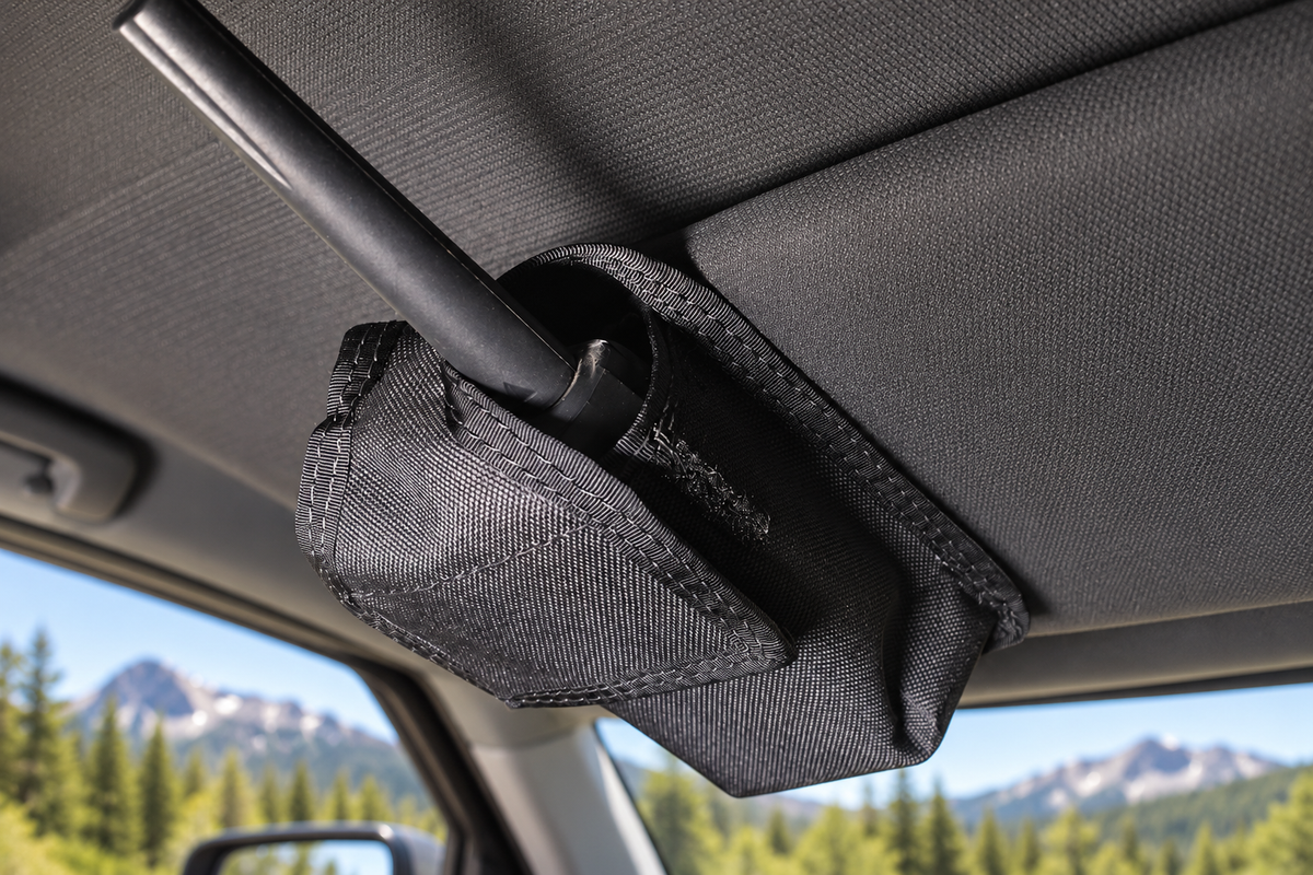 Sun Visor Radio Pouch