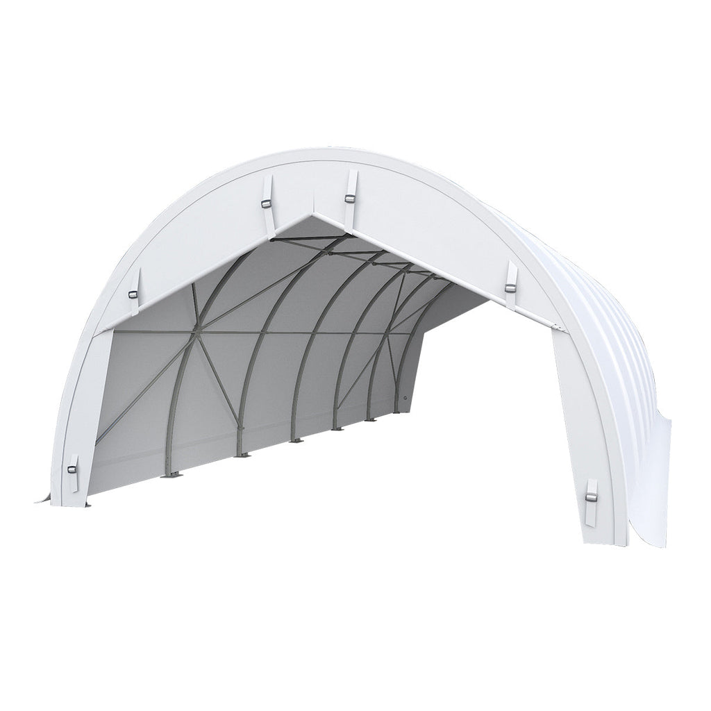 W20'xL30'xH12' Single Truss Storage Shelter, Reinforced Series