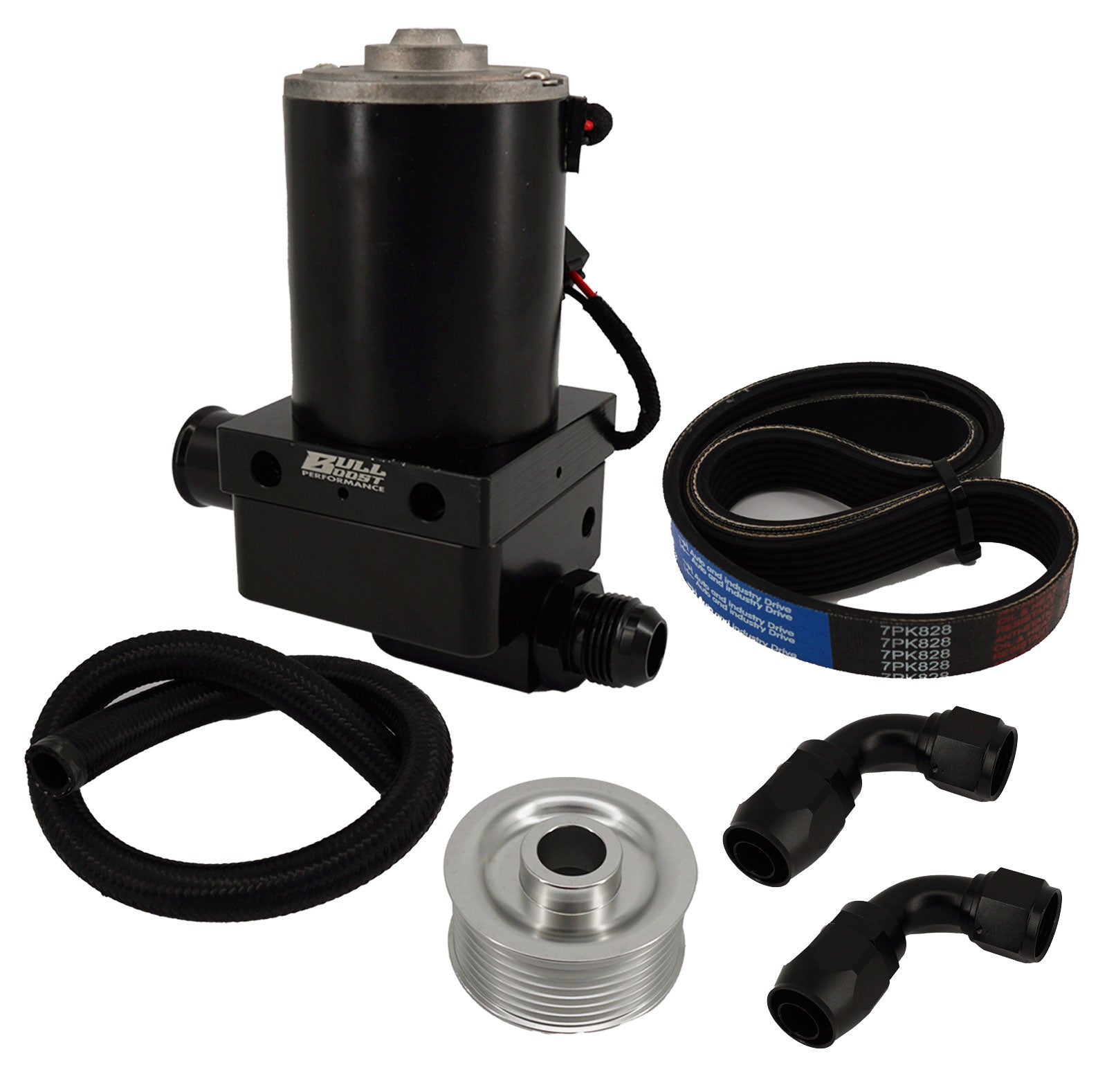 Universal High Flow Inline Electric Water Pump 20 Gallon GPM 12AN Ports K20 K24