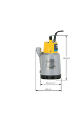 WEDA-10 460  Atlas Copco WEDA 10, Pump, 2 HP, 460/3/60, 2" discharge 27.5 lbs