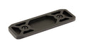 Warne Tactical ARCA Rail |  Fits M-LOK |  4" Long |  Matte Anodized Finish |  Black