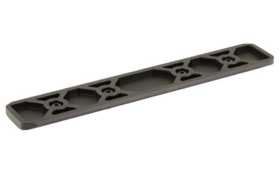 Warne Tactical ARCA Rail |  Fits M-LOK |  8" Long |  Matte Anodized Finish |  Black