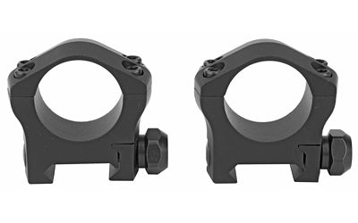 Warne Mountain Tech Rings |  1" |  Low |  Matte Finish
