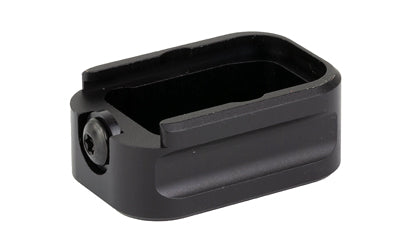 Warne Magazine Extension |  Fits Glock 17/22 |  9MM/.40 S&W |  +3/+2 |  Black