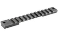 Warne Tactical 1 Piece Base |  Fits Remington Short Action |  with 20 MOA Incline |  Matte Finish