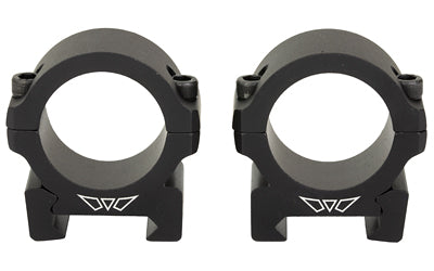 Warne Vapor Horizontal |  1" |  Low Rings |  Matte Finish |  Black |  Fits Picatinny