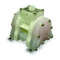 Double Diaphragm Pump, Polypropylene, Air Operated, Santoprene, 5 GPM