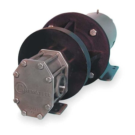 Rotary Gear Pump,1 1/2 HP,3 Phase