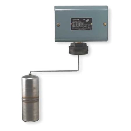 2-1/2 MNPT DPST Alternator Tank Liquid Level Switch Close on Rise