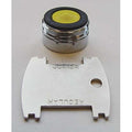 2.2 gpm Outlet, 13/16"-27 Thread Size, Chrome, Brass