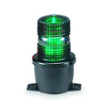Warning Light, Green, Steady Burn LED, 120V AC, Not Applicable FPM, 3 1/8 in Dia., T-Mount