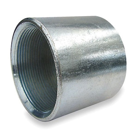 4" FNPT Galvanized Merchant Coupling