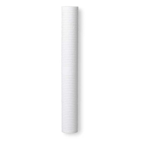 Solid Filter Cartridge, 10 gpm, 50 Micron, 2.6" O.D., 10 in H