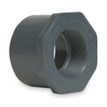 PVC Reducing Bushing, Spigot x FNPT, 3/4 in x 1/4 in Pipe Size