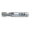 End Mill,Cobalt,7/8,2 FL,SGL Sq End,CC