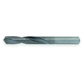 Screw Machine Drill Bit, 1/4 in Size, 118  Degrees Point Angle, Spiral Flute