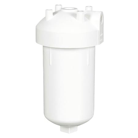 Water Filter System, 1.7 gpm, 5 Micron, 4-7/8" O.D., 9 7/8 in H