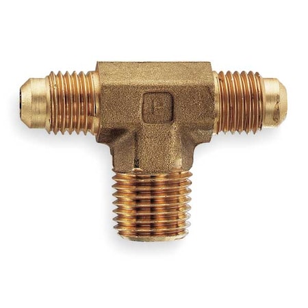 Tee,Flared1/2",Flared1/2",MNPT3/8",PK10