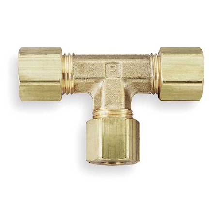 Tee,Brass,Comp5/8",5/8",5/8",PK10