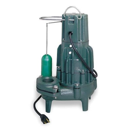Waste-Mate 1/2 HP 2" Auto Submersible Sewage Pump 115V Vertical