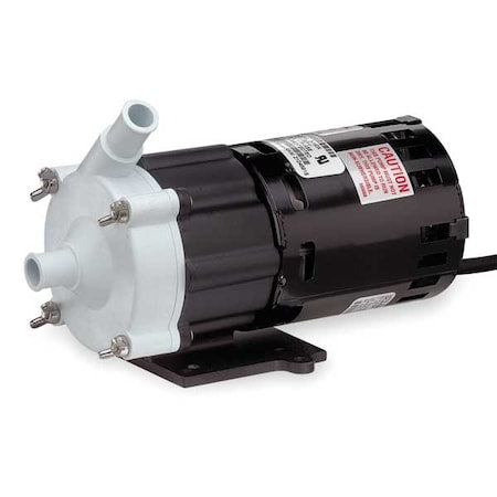 1/50 HP Polypropylene Magnetic Drive Pump 115V 5/8" OD
