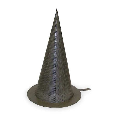 Temporary Strainer,Cone Style,2 In,SS