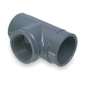 PVC Tee, Socket x Socket x FNPT, 1-1/2 in Pipe Size